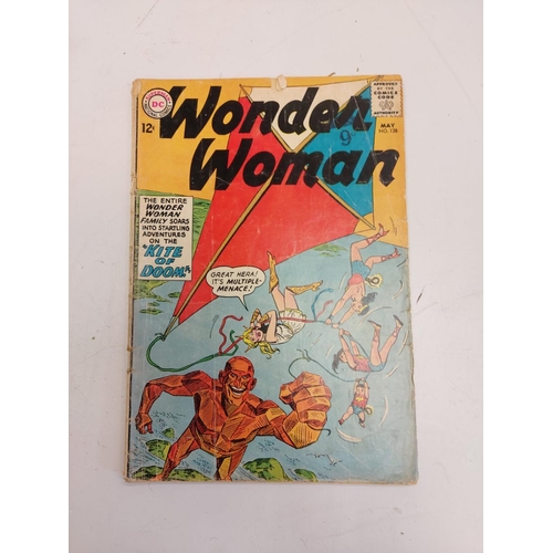 294 - Mixed lot of 1960/70's DC Marvel comics. Wonder Woman, Thor, Fury, Planet of the Apes, Superman and ... 