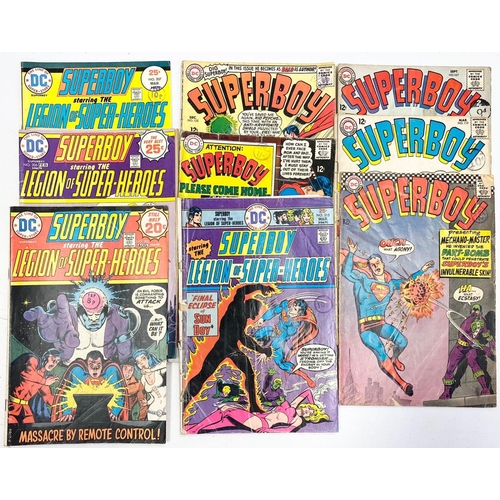 442 - 9 editions of 1970's DC comics of SuperBoy starring The Legion of Super Heroes.