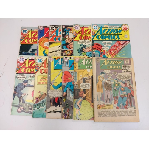 443 - 12 editions of 1960/70's DC Marvel Action Comics.