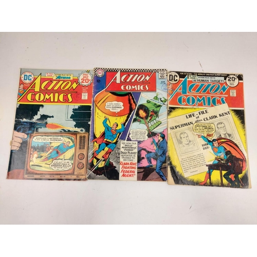 443 - 12 editions of 1960/70's DC Marvel Action Comics.