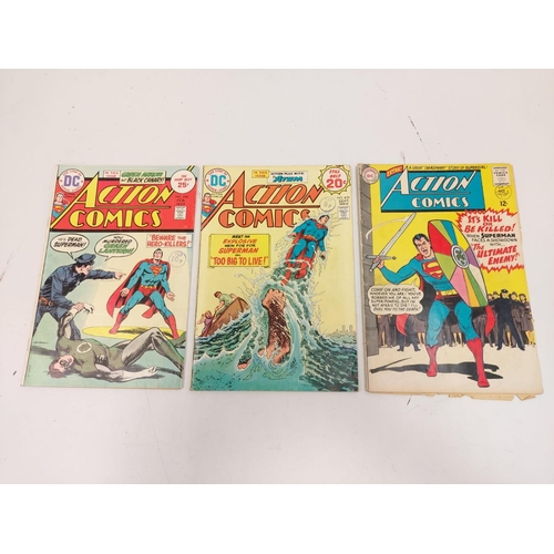 443 - 12 editions of 1960/70's DC Marvel Action Comics.