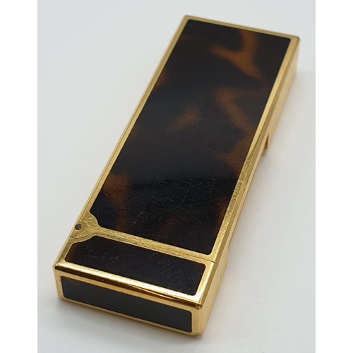 255 - Dunhill tortoiseshell lighter in good condition