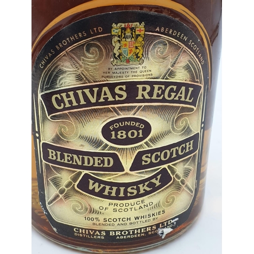 654 - 12 year old Chivas Regal blended scotch whiskey.