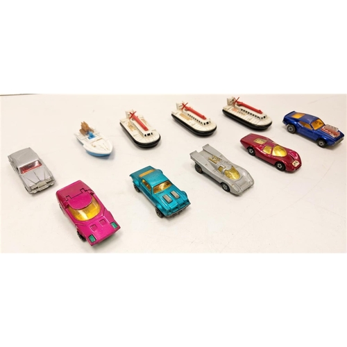 706 - Collection of 32x matchbox vehicles and 4x boats (AF)