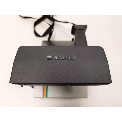 608 - Polaroid Super-colour 635 camera, featuring iconic Polaroid rainbow stripe. Compatible with 600 type... 