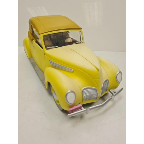 508 - Limited edition, rare Moulinsart model of Captain Haddock's Ford Zephyr. Comes with models of Captai... 