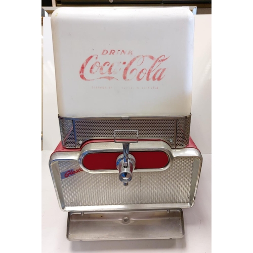 511 - An extremally rare 1950's Glasco Coco Cola dispenser. Single tap, metal/plastic combination with met... 