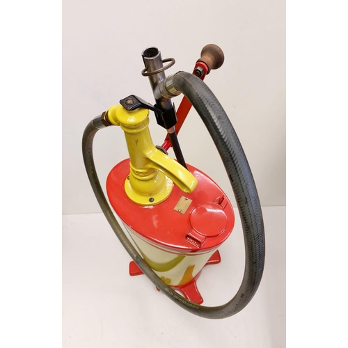 514 - A Shell Oil dispenser, owned by National Benzole Company Ltd - circa early 1950's. Great condition- ... 