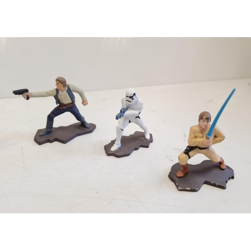 529 - Star Wars Children Treasure Collection. Includes Jedi Force Figures in boxes, night lights, bobble h... 