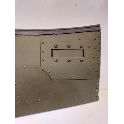 621 - Vietnam War Relic. Bell Huey UH-1 Fragment. The panel is from a Vietnam War era Huey Helicopter, The... 