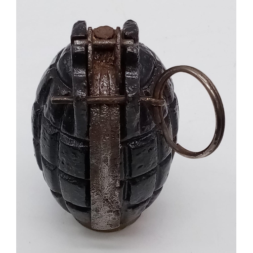 14 - INERT Early WW1 Mk 1 No 23 Mills Grenade for throwing and rifle propulsion. The centre tube is made ... 