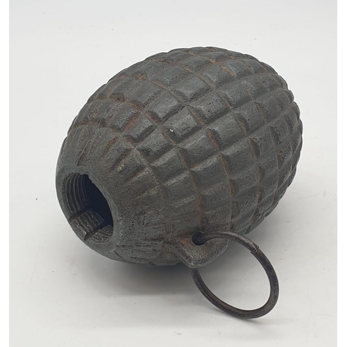 3 - INERT RARE Ottoman Empire (Turkish) “Type 2 Infantry Grenade” as translated from the grenade body.