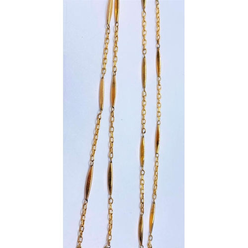 712 - 9ct Rose Gold CHAIN.    5.9g   62cm