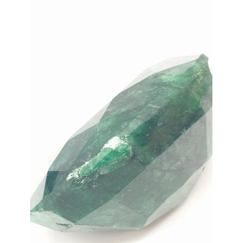 169 - 558ct Oval Shape Emerald GLI Certified