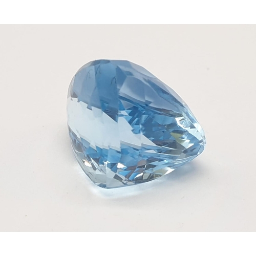 190 - 9.61ct Natural Blue Topaz Gemstone ITLGR Certified