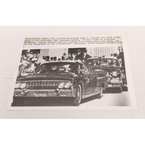 490 - 3 iconic Kennedy pictures; including JFK Junior salute to his father's casket. The moment after JFK'... 