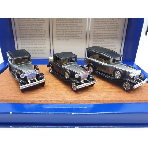 455 - The Lledo limited edition Rolls Royce model car collection. Includes the Silver Ghost, Playboy and t... 