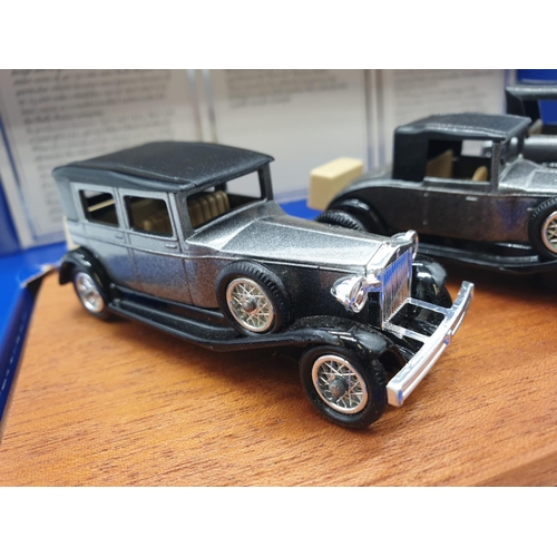 455 - The Lledo limited edition Rolls Royce model car collection. Includes the Silver Ghost, Playboy and t... 