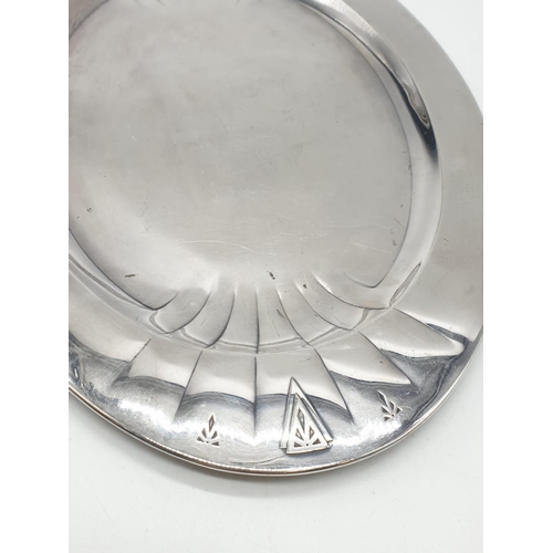 261 - An attractive, Vintage TEA Silver plate, tea service set with two serving trays