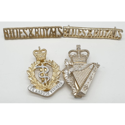 310 - Collection of 12 UK military metal cap badges