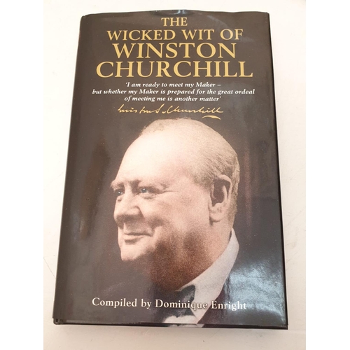 338 - Winston Churchill memorabilia collection including Winston Churchill crown coin dated 1965, Books in... 