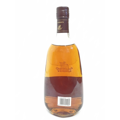 206 - A bottle of vintage Larsen Viking cognac.