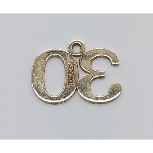 286 - 9CT YELLOW GOLD 30 CHARM