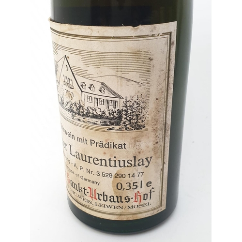 101 - Three half bottles of 1976 Beerenauslese. Due to a extremely hot summer 1976 was an exceptional year... 