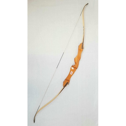 248 - A take down, recurve SSA bow, perfect for hunting, 64 inches long approx