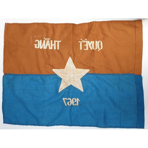 104 - Vietcong Victory Flag. Operation “Quyet Thang 1967”