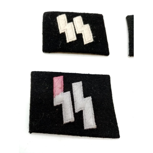 523 - Re-enactors Waffen SS Shoulder Boards & Collar Tabs.