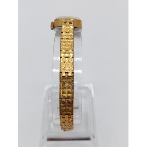 419 - 2x elegant ladies watches (Ingersoll and Regency) with gold effect strap (AF)