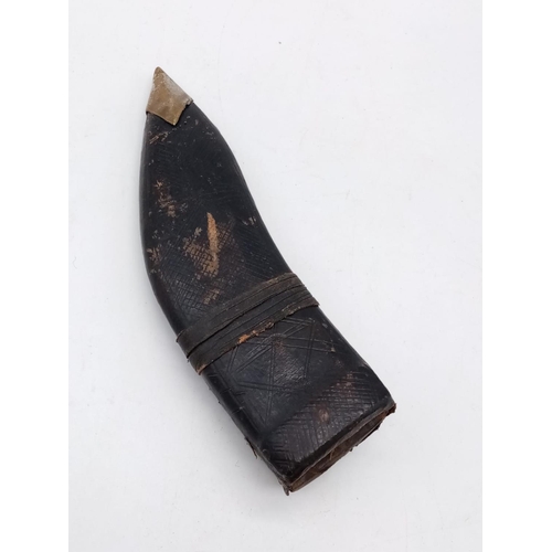 309 - A small Gurkha vintage kurkri knife with inscription on blade.