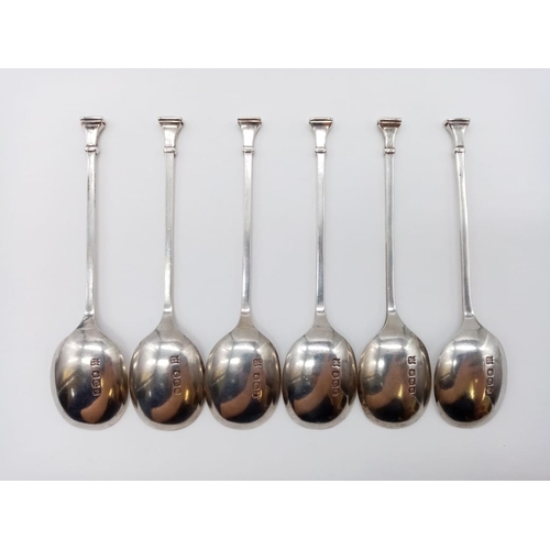 999 - 6X SILVER TEASPOONS IN PRESENTATION BOX, SHEFFIELD 1923, TOTAL WEIGHT 65.5G