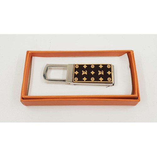 930 - A Louis Vuitton styled key holder - comes with box; as new.