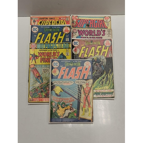 986 - 7 individually wrapped vintage DC comics, including 'World's Finest' plus 7 editions of vintage Ramp... 