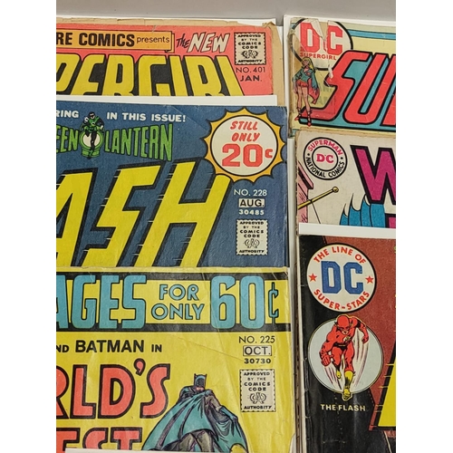 986 - 7 individually wrapped vintage DC comics, including 'World's Finest' plus 7 editions of vintage Ramp... 