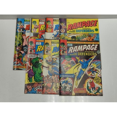 986 - 7 individually wrapped vintage DC comics, including 'World's Finest' plus 7 editions of vintage Ramp... 