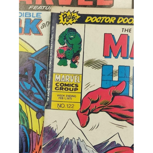 993 - 20 Mixed Vintage Marvel Comics plus 4 x Marvel comics. The Mighty World of Marvel Starring the Incre... 