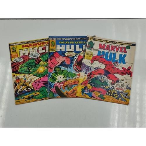 993 - 20 Mixed Vintage Marvel Comics plus 4 x Marvel comics. The Mighty World of Marvel Starring the Incre... 