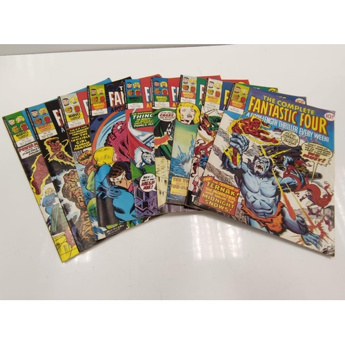 993 - 20 Mixed Vintage Marvel Comics plus 4 x Marvel comics. The Mighty World of Marvel Starring the Incre... 