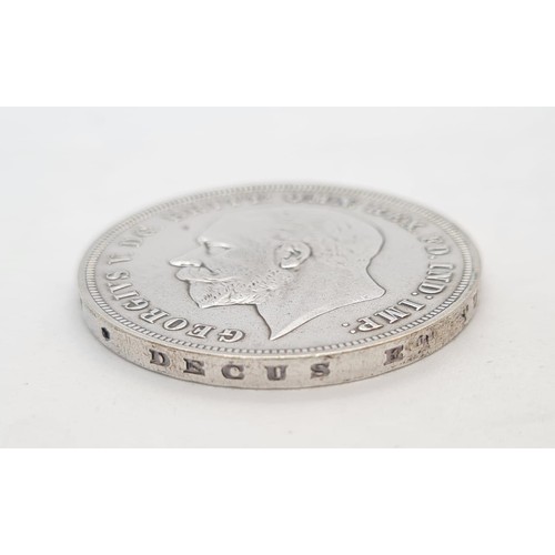 174 - Silver 1935 George V rocking horse crown. Condition extra fine/brilliant. No wear to sides or rim. P... 