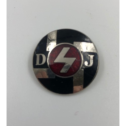 106 - 3x repro German enamel badges