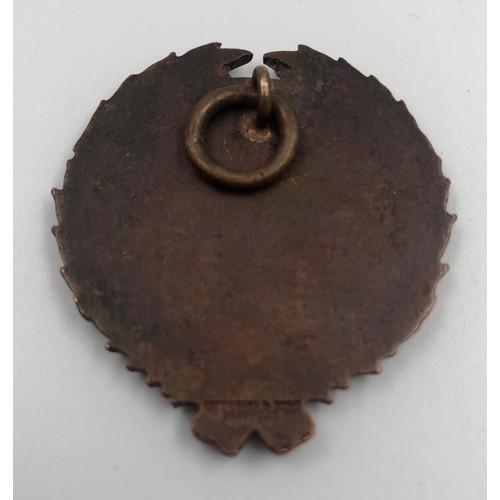 147 - Colonial boxing bronze medal circa 1880