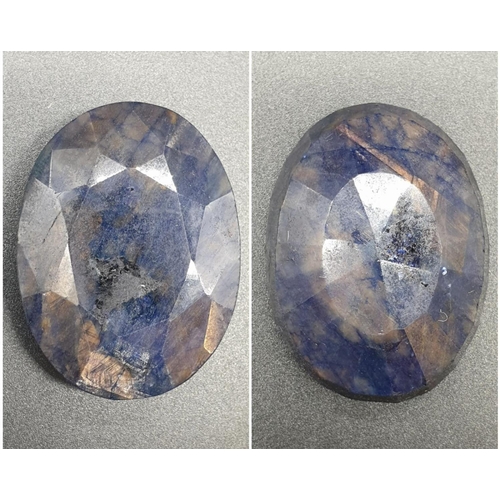 204 - 315.15Ct Natural Sapphire. Oval shape. IDT certified