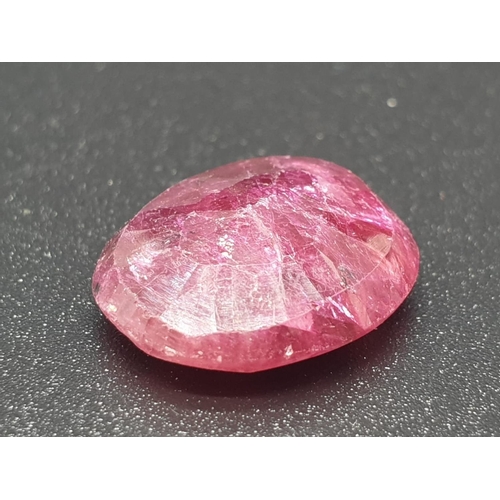 315 - 10.86 Ct Natural Ruby. Oval shape. IDT certified