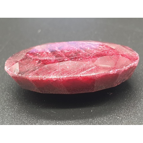 343 - 118Ct Natural Ruby. Oval shape. GLI certified