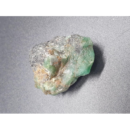 448 - 79.73Ct Natural Emerald. Rough shape. ITLGR certified