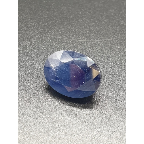 451 - 14.21cts Blue sapphire Gemstone certified