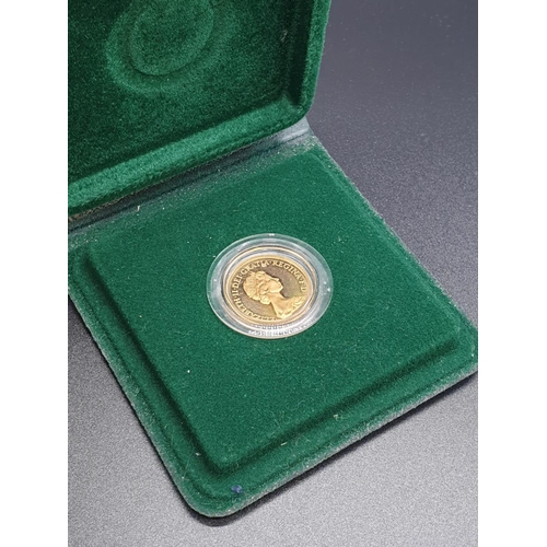 3 - 1980 Proof Sovereign in capsule. 8g of 22ct Gold